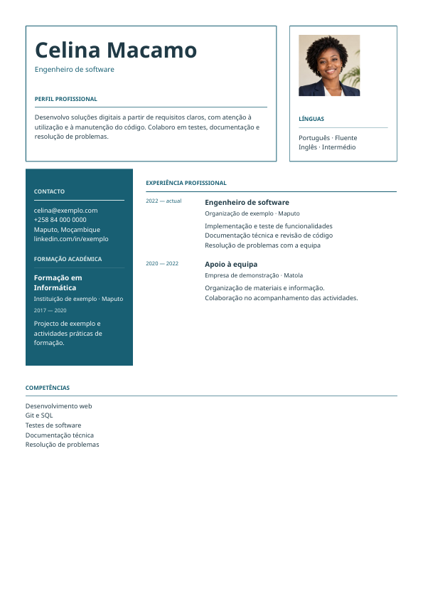 Exemplo Engenho digital: Introdução em moldura · Formação na margem escura